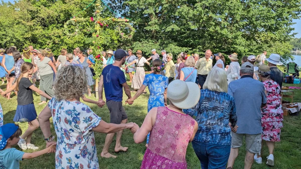 Schwedisches Mittsommerfest