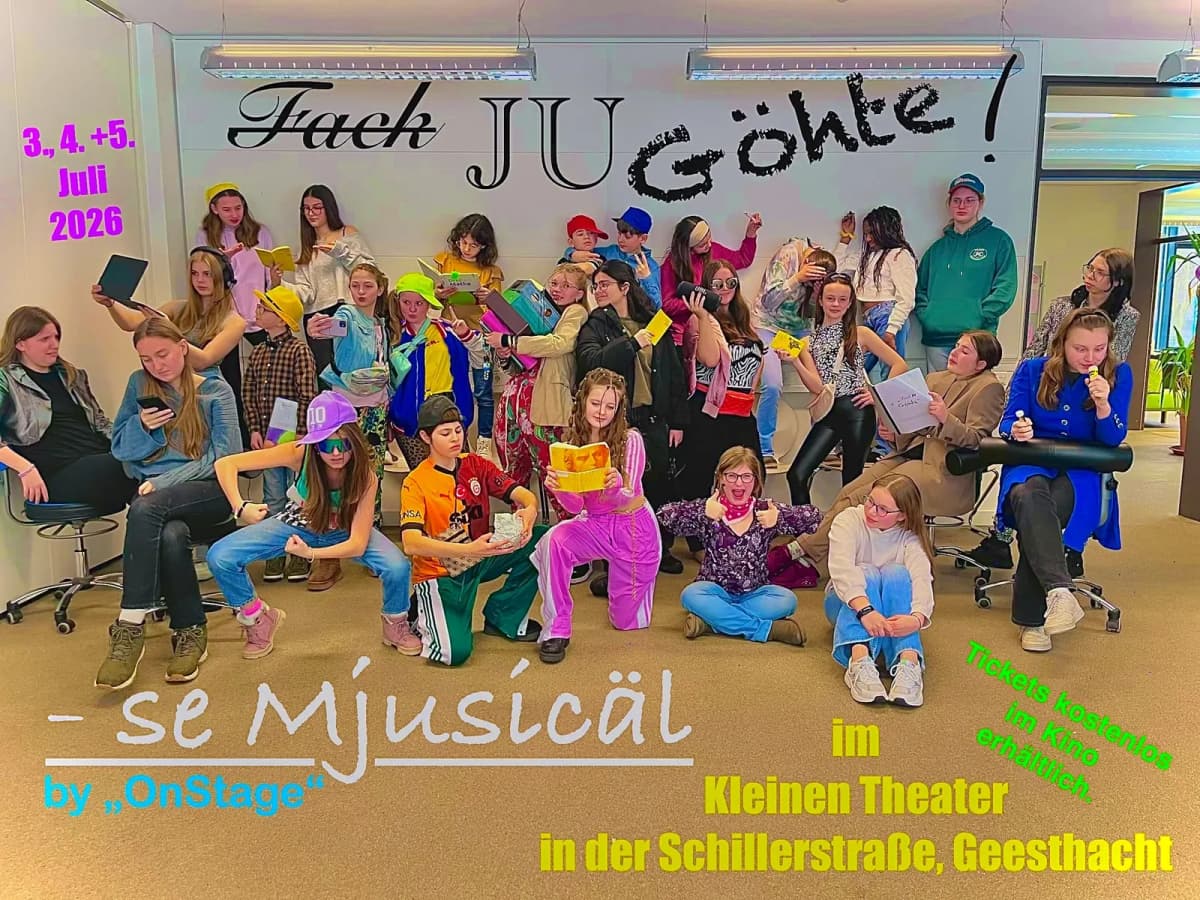 Fack Ju Goehte — se Mjusicaeel in Geesthacht