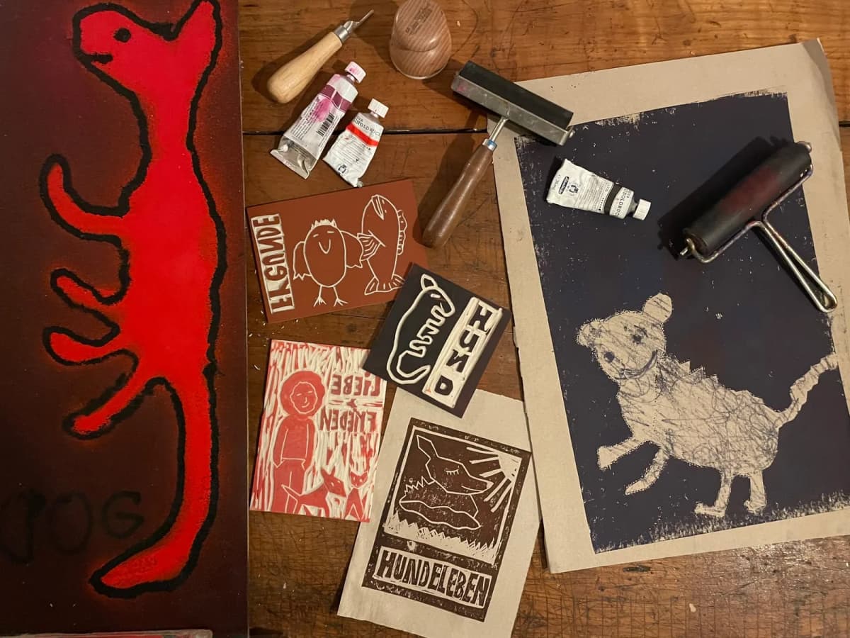 VER-HUND-ST — Kunst mit Hund von Kristina Reichardt